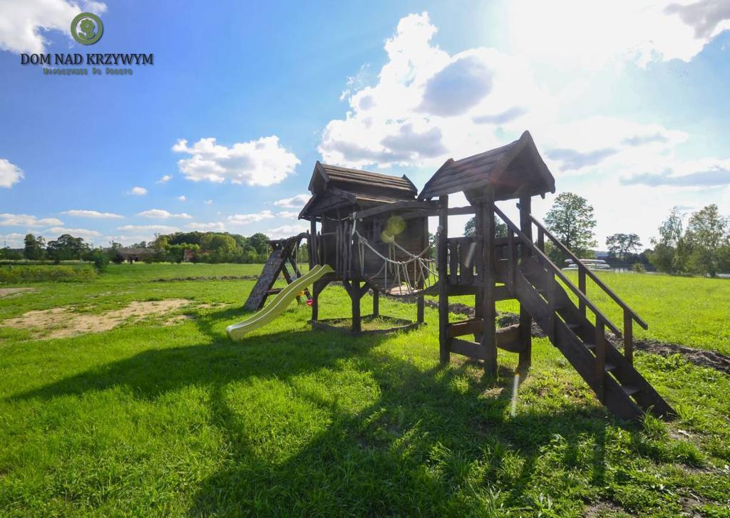 Dom Nad Krzywym - Prywatna Plaza, 2 Boiska, Sauna, Plac Zabaw Krzywe  ภายนอก รูปภาพ