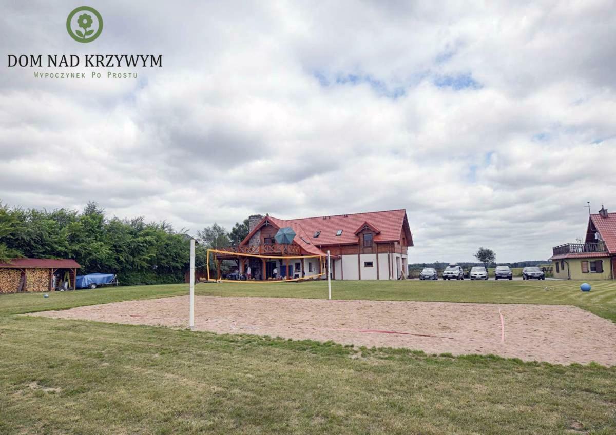 Dom Nad Krzywym - Prywatna Plaza, 2 Boiska, Sauna, Plac Zabaw Krzywe  ภายนอก รูปภาพ