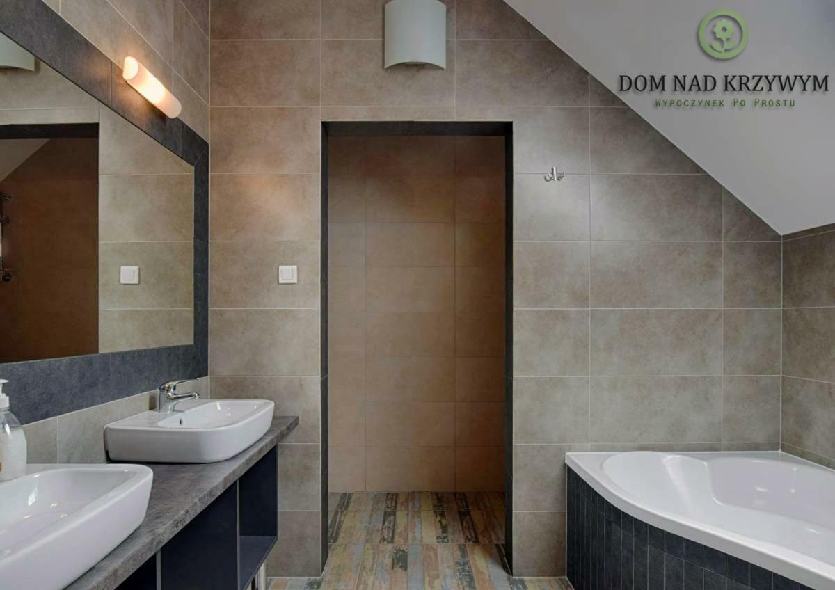 Dom Nad Krzywym - Prywatna Plaza, 2 Boiska, Sauna, Plac Zabaw Krzywe  ภายนอก รูปภาพ