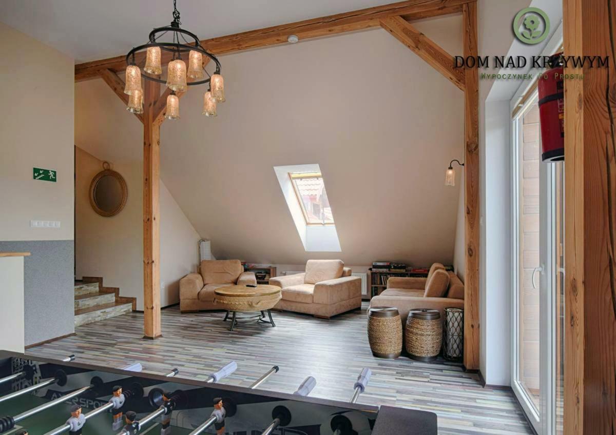 Dom Nad Krzywym - Prywatna Plaza, 2 Boiska, Sauna, Plac Zabaw Krzywe  ภายนอก รูปภาพ